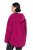 Ulla Popken 823371 Huppullinen teddytakki tikatuilla taskuilla Fuksia - Fleecevaatteet - 