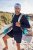 JP1880 Jay-Pi UV Protection Long Sleeve Swimming Top Navy Blue - Alusvaatteet & uimavaatteet - Miesten Isot alusvaatteet 