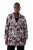 Ulla Popken 823967 Kukallinen jacquard-bleiseri 3/4-hihoilla Musta - Naisten bleiserit isot koot - Bleiserit naisille plus-koossa