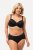 Ulla Popken 824106 Alushousut pitsillä 2 kpl Musta - Alushousut - 