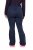 Ulla Popken 824297 Softshell-housut lumilukolla Tummansininen - Hiihtovaatteet - 