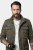 JP1880 Field Jacket with Badges Vintage Look TALL Moss Green - TALL takit - TALL-takit pitkille miehille