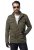 JP1880 Field Jacket with Badges Vintage Look TALL Moss Green - TALL takit - TALL-takit pitkille miehille