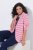 Ulla Popken 824355 Jerseybleiseri Koralli - Naisten bleiserit isot koot - Bleiserit naisille plus-koossa