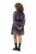 Ulla Popken 824976 Kuviollinen mekko Tummansininen - Midimekot - Midimekot isoissa ko'oissa