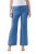 Ulla Popken 826163 Leveälahkeiset puvunhousut Denimsininen - Kangashousut - Naisten plus-size kangashousut