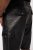 JP1880 Leather Shorts Cargo Pockets Lamb Nappa Leather Black - Shortsit - Shortsit, isot koot – W40-W60