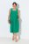 Ulla Popken 827908 Hihaton jerseymekko Vihreä - Trikoomekot - 
