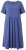 Ulla Popken 827920 Lyhythihainen jerseymekko Sininen - Trikoomekot - 