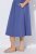 Ulla Popken 827920 Lyhythihainen jerseymekko Sininen - Trikoomekot - 