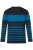 JP1880 Pyjamas Two-piece Long Sleeve with Stripes Blue - Alusvaatteet & uimavaatteet - Miesten Isot alusvaatteet 