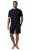 JP1880 829513 Pyjama lyhyt malli bellyfit Tummansininen TALL - TALL alusvaatteet & uimavaatteet - TALL Alusvaatteet & Uimavaatteet