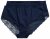 Ulla Popken 830094 Alushousut pitsillä 2 kpl Tummansininen - Alushousut - 