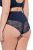 Ulla Popken 830094 Alushousut pitsillä 2 kpl Tummansininen - Alushousut - 