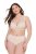 Ulla Popken 830094 Alushousut pitsillä 2 kpl Beige - Alushousut - 
