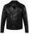 JP1880 830586 Biker-takki lampaannapasta Musta - Takit - Miesten Takit, isot koot – 2XL – 12XL