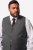 Men+ 668 Madrid Puvunliivi Antrasiitti - Puvut ja pikkutakit - Pukuja suurissa mitoissa