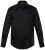 Men+ 753 Pitkähihainen Business-paita klassisella kauluksella Musta - Kauluspaidat - Miesten isot kauluspaidat 2XL – 8XL