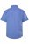 Men+ 756 Lyhythihainen Business-paita klassisella kauluksella Vaaleansininen - Kauluspaidat - Miesten isot kauluspaidat 2XL – 8XL