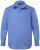 Men+ 757 Pitkähihainen Business-paita avoimella kauluksella Vaaleansininen - Kauluspaidat - Miesten isot kauluspaidat 2XL – 8XL