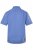 Men+ 758 Lyhythihainen Business-paita avoimella kauluksella Vaaleansininen - Kauluspaidat - Miesten isot kauluspaidat 2XL – 8XL