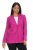 Ulla Popken 830767 Ryppyinen bleiseri Magenta - Naisten bleiserit isot koot - Bleiserit naisille plus-koossa