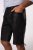 JP1880 831257 Nahkashortsit nappanahkaa Musta - Shortsit - Shortsit, isot koot – W40-W60