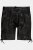 JP1880 831257 Nahkashortsit nappanahkaa Musta - Shortsit - Shortsit, isot koot – W40-W60