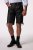 JP1880 831257 Nahkashortsit nappanahkaa Musta - Shortsit - Shortsit, isot koot – W40-W60