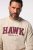 JP1880 T-Shirt Long Sleeve Hawk Off-White TALL - MIESTEN VAATTEET MT-6XLT - Pitkien miesten vaatteet