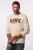 JP1880 T-Shirt Long Sleeve Hawk Off-White TALL - MIESTEN VAATTEET MT-6XLT - Pitkien miesten vaatteet