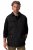 Boston Park 593 Tikattu liivi paitakauluksella Musta - Takit - Miesten Takit, isot koot – 2XL – 12XL