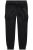 Men+ 113 Collegehousut cargotaskuilla Musta - Collegehousut ja collegeshortsit - Miesten Isot collegehousut ja collegeshortsit