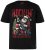 Men+ 180 T-paita Rockin' Musta - T-paidat - Isot T-paidat 2XL – 14XL