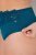 Ulla Popken 832864 String-alushousut pitsillä Petrooli - Alushousut - 