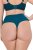 Ulla Popken 832864 String-alushousut pitsillä Petrooli - Alushousut - 