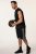 JP1880 Jay-Pi Bermuda QuickDry Mesh Fitness Shorts Black - Urheiluvaatteet & ulkoilu - Miesten urheiluvaatteet isot koot