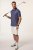 JP1880 Jay-Pi QuickDry Small Print Golf Polo Shirt Navy Blue - Pikeepaidat - Miesten isot pikeepaidat