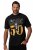JP1880 AC/DC Graphic Band T-Shirt Black - T-paidat - Isot T-paidat 2XL – 14XL
