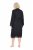 Ulla Popken 834837 Kimono-aamutakki pitsillä Musta - Aamutakit & kylpytakit - 