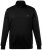 Men+ 856 Half-zip collegepaita Musta - Hupparit ja collegepaidat - Miesten hupparit ja collegepaidat isot koot