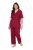 Ulla Popken 835397 Lyhythihainen pyjama paitakauluksella Liila - Pyjama/Loungewear - 