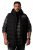 Men+ 442 Tikattu liivi hupulla ja painatuksella Musta - Takit - Miesten Takit, isot koot – 2XL – 12XL