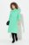 Ulla Popken 835720 A-linjainen neulemekko 3/4-hihoilla Petrooli - Neulemekot - 