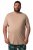 Men+ 276 Pyöreäaukkoinen T-paita Hiekka - T-paidat - Isot T-paidat 2XL – 14XL
