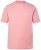 Men+ 276 Pyöreäaukkoinen T-paita Roosa - T-paidat - Isot T-paidat 2XL – 14XL