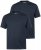 Men+ 285 Pyöreäaukkoinen T-paita Tummansininen 2 kpl - T-paidat - Isot T-paidat 2XL – 14XL