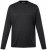 Men+ 307 Pitkähihainen T-paita Musta - T-paidat - Isot T-paidat 2XL – 14XL