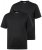Men+ 311 T-paita bellyfit Musta 2 kpl - T-paidat - Isot T-paidat 2XL – 14XL