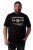 Men+ 424 T-paita Trout Trophy Musta - T-paidat - Isot T-paidat 2XL – 14XL